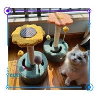 NHÀ CÂY CHO MÈO CÀO MÓNG TRỤ CÀO MÓNG (CATTREE) CHO MÈO