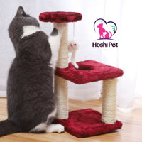 Nhà cây cho mèo Cattree Hoshi Pet CT02 - Trụ cào móng mèo