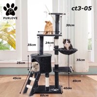 Nhà cây cho mèo ct2