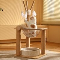 Nhà cây cho mèo，Nhà mèo 3 tầng