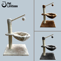 Nhà cây kết hợp trụ cào móng cho mèo có võng CT00031