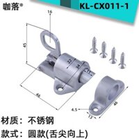 Nhà Chắc Chắn Thép Không Gỉ Máy Bay Pin Tự Tùy Chỉnh Cửa Tự Động Cửa Sổ Lò Xo Pin Khóa Cửa Chốt Cửa
