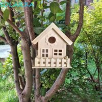 Nhà chim phong cách biệt thự SOLARZA, Nhà chim bằng gỗ thân thiện với môi trường sáng tạo, Trang trí sân vườn Treo bền bỉ Chống chịu thời tiết Chim Yến tổ nóng nhỏ