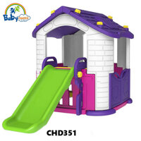 Nhà chơi cầu trượt Hàn Quốc cho bé CHD351