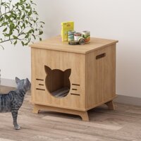 Nhà Chuồng Gỗ Thú Cưng Giá Rẻ Cho Chó Mèo  - GP203