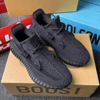 [Nhà cung cấp ya 'bầu trời đầy sao màu đen Yeezy Boost 350 v2 giày thể thao nam cổ thấp thông thường