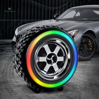 [Nhà Điện] Đèn LED Di Động Mini Không Dây BT Lốp Loa Không Dây Răng Xanh Di Động Nhẹ Siêu Nhỏ Loa Du Lịch Chống Bụi Phụ Kiện Phòng Chơi Game mới