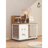 NHÀ GỖ CHÓ -  MÈO - CHUỒNG CHÓ -  MÈO VILLA MS024 THƯƠNG HIỆU DOAN_DESIGN201