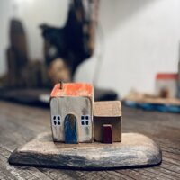 Nhà gỗ mô hình, nhà gỗ lũa, mẫu ng-0104