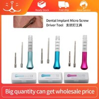 Nha Khoa Mini Vít Phù Hợp Với Công Cụ Hợp Kim Titan Chỉnh Nha Micro Vít Driver Cho Tự Khoan Nha Sĩ Dụng Cụ Dental Mini Screws Matching Tool Titanium Alloy Orthodontic Micro Screw Driver For Self Drilling Dentist Tools