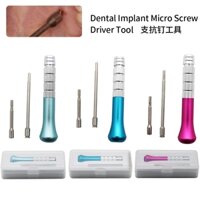 Nha Khoa Mini Vít Phù Hợp Với Công Cụ Hợp Kim Titan Chỉnh Nha Micro Vít Driver Cho Tự Khoan Nha Sĩ Dụng Cụ  Dental lmplant Micro Screw Driver Tool