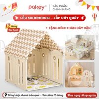 Nhà Lều Cho Bé Chơi Pakey Moon House, Lều Vải Khung Nhựa Gấp Gọn Tiện Lợi Cực Chắc Chắn