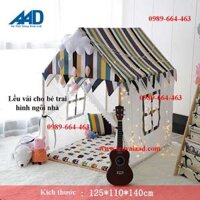 Nhà lều Hàn Quốc Masteri vải canvas khung gỗ nhập khẩu