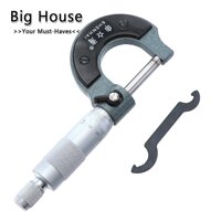 Nhà Lớn Bên Ngoài Micromet 0-25 Mm/0.01 Mm Đồng Hồ Đo Vernier Caliper Dụng Cụ Đo