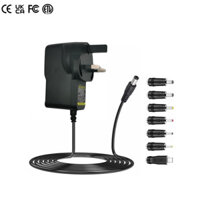 Nhà Máy Bán Buôn AC DC Adapter 5V 6V 9V 12V 12.6V 15V 16V 24V 1A 2A 2.5A 3A 4A 5A EU Bộ Đổi Nguồn Mỹ