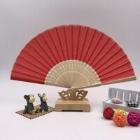 Nhà Máy bán hàng trực tiếp gấp trống mặt vải quạt gấp tự làm tranh Quạt vải trơn vẽ tranh trẻ em