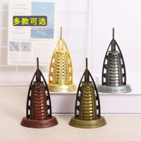 Nhà máy Bán trực tiếp World Landmark Building Model Dubai Sailing Khách sạn Lưu niệm du lịch Ngoại thương Thủ công Đồ trang trí