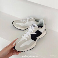 [Nhà máy bao gồm] new balance 327 Xám Trắng đen đỏ nam nữ ms327 Hồng ws327 thể thao giải trí