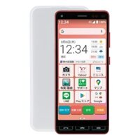 Nhà máy trực tiếp cho Ốp điện thoại TPU Kyocera Kantan Sumaho 2 A001KC / Basio 4 KYV47 (Trắng trong suốt)