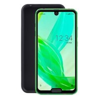 Nhà máy trực tiếp Vỏ điện thoại TPU cho Sharp Aquos R2 Compact / SH-M09 (Đen)