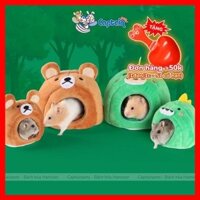 Nhà ngủ bông hình thú size to Bucastate cho Hamster