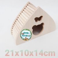 Nhà ngủ gỗ cao cấp cho Hamster