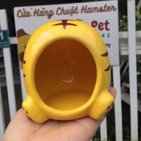Nhà ngủ sứ hamster HỔ VẰN [nhỏ] siêu mát, dễ thương