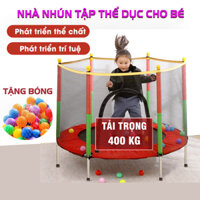 Nhà Nhún Lò Xo cho bé  Khung thép chắc chắn Hot