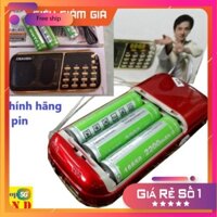 [Nhà Sách Trí Anh] Loa đài Craven nghe thẻ nhớ, USB, FM, Máy nghe nhạc mini Tắm ngôn từ Caraven CR 853 3 Pin Cam kết hàn