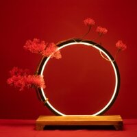 Nhà Sản Phẩm Mới Trung Quốc Sáng Tạo Zen Đồ Trang Trí Nhà Chảy Ngược Hương Phòng Khách Đèn led Vòng Văn Phòng Câu Lạc Bộ Tiền Trang Trí