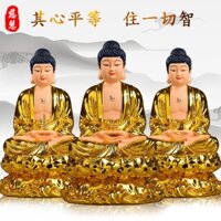 Nhà Sản Xuất Bán Buôn Tượng Phật Bán Buôn Nhựa Thông Tam Bảo Phật Dược Sư Phật A Di Đà Phật Thích Ca Như Lai Phật Dược S