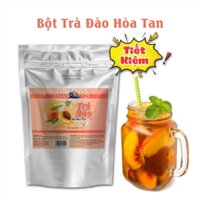 [Nhà Sản Xuất] Bột Trà Đào Hòa Tan Chavi Gói Tiết Kiệm 1Kg Pha Chế Thức Uống Cho Nhà Hàng, Khách Sạn