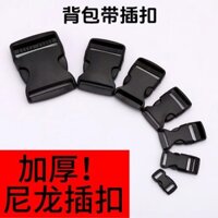 Nhà sản xuất Cung cấp Phụ kiện hành lý 2cm-5cm Khóa nhựa màu đen Khóa nữ Khóa nhựa POM