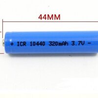 Nhà sản xuất cung cấp pin lithium 10440 3.7V 320mAh, pin sạc 3.7V 10440 lithium ion