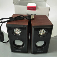 Nhà sản xuất D092 Loa USB gỗ nguyên khối Loa máy tính để bàn laptop Loa subwoofer gỗ Bán trực tiếp tại nhà máy