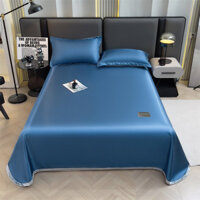 Nhà Sản Xuất Nam Thông Bán Buôn Chiếu Quà Tặng Bộ Ba Mảnh Ga Trải Giường In Tấm Lụa Băng Mùa Hè Thảm Mềm Điều Hòa Đơn Đô