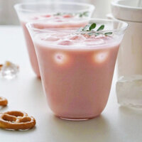 Nhà sản xuất Nhật Bản Handmade Pha Lê Đáy Mỏng Cocktail Thủy Tinh Siêu Mỏng Latte Iced Cà Phê Cốc Siêu Mỏng Đơn Giản