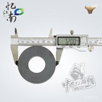Nhà sản xuất vòng nam châm vĩnh cửu ferrite sáu cực hai mặt D72*32*9.2 cho thiết bị giảm chấn từ tính