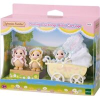 Nhà thỏ Sylvanian Families EP-5601 Darling Duckling Baby Carriage