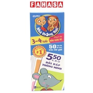 Nhà thông thái (3-4 tuổi) - Dành cho Mẫu giáo bé