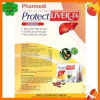 [Nhà thuốc 320] Viên Uống Giải Độc Gan PROTECT LIVER - TA - Giúp Bổ Gan, Thanh Nhiệt, Giải Độc Gan- Hộp 60 Viên Nang Mềm