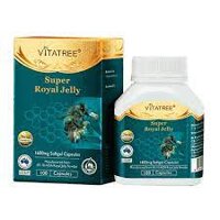 [Nhà thuốc 844] Sữa Ong Chúa Vitatree Super Royal Jelly 1600mg- Lọ 100 viên