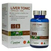 [Nhà thuốc 844] Viên Uống Liver Tonic Careline- Bổ Gan, Cải Thiện Chức Năng Gan 1300mg- Hộp 200 Viên