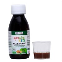 [Nhà thuốc 9523]-Siro Special Kid Nez Gorge Giảm Ho Thông Thoáng Đường Hô Hấp -Chai 125ml Pháp