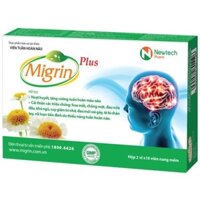 [Nhà thuốc 9523]- Viên Uống Migrin Giảm Đau Nửa Đầu - Hộp 20 Viên