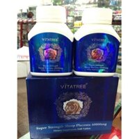 [Nhà thuốc 9523]-Viên Uống Nhau Thai Cừu Sheep Placenta 60.000mg Vitatree Giúp Đẹp Da Chống Lão Hóa- Lọ 60 viên