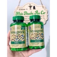 [Nhà thuốc Âu Cơ]Cỏ cà ri lợi sữa Fenugreek 100v