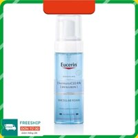 [Nhà thuốc HCM]- Bọt Tẩy Trang CHo Da Nhạy Cảm Eucerin Sensitive Skin Dermato clean Micellar Foam- 150ml