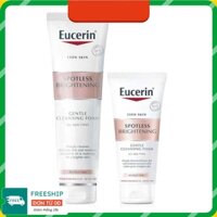 [Nhà thuốc HCM]- Sữa Rửa Mặt Tạo Bọt Làm Sáng Da Eucerin Spotless Brightening Gentle Cleansing Foam Tuýp 50g, 150g