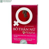 (Nhà Thuốc) Tăng cường sinh lý nữ giới, điều hoà kinh nguyệt Bổ Thận Nữ Abipha